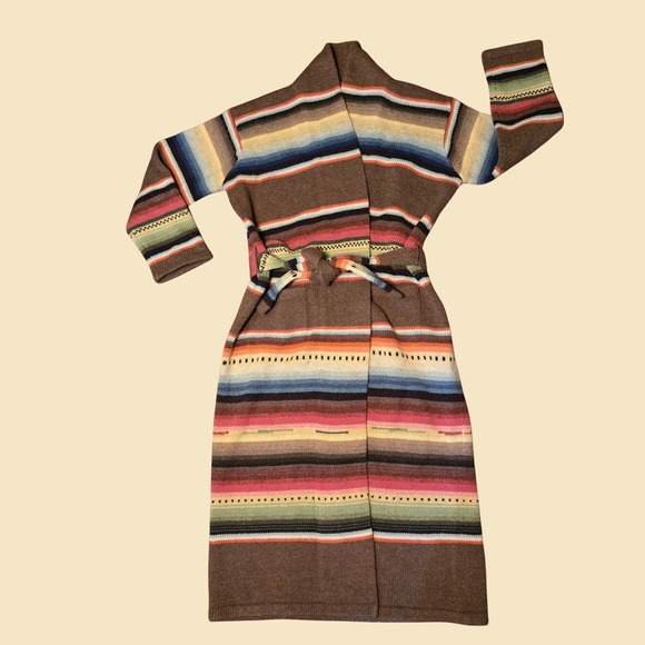 Lauren Ralph Lauren Sweaters - Ralph Lauren Coastal Cowgirl Southwestern Sweater Coat Lambs Wool Alpaca Size L